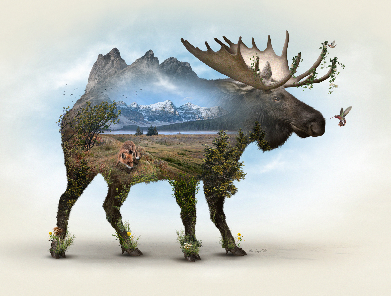 The Plural of Moose by Alain ShinobiPixel on Dribbble