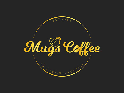 Mugs Coffee | Logo design brand design branding coffee coffee cup coffee shop logo logo design minimal minimalist minimalist logo signature signature logo typography