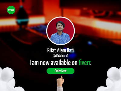 Available on fiverr | rifatalamrafi