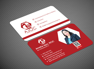 Amilia Mockup branding businesscard design illustration vector