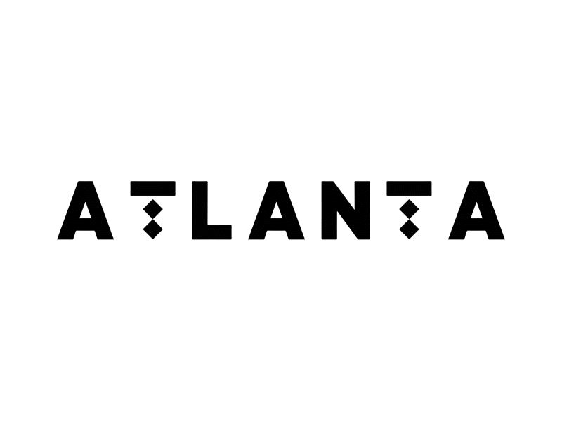 ATLANTA logo Lottie JSON animation