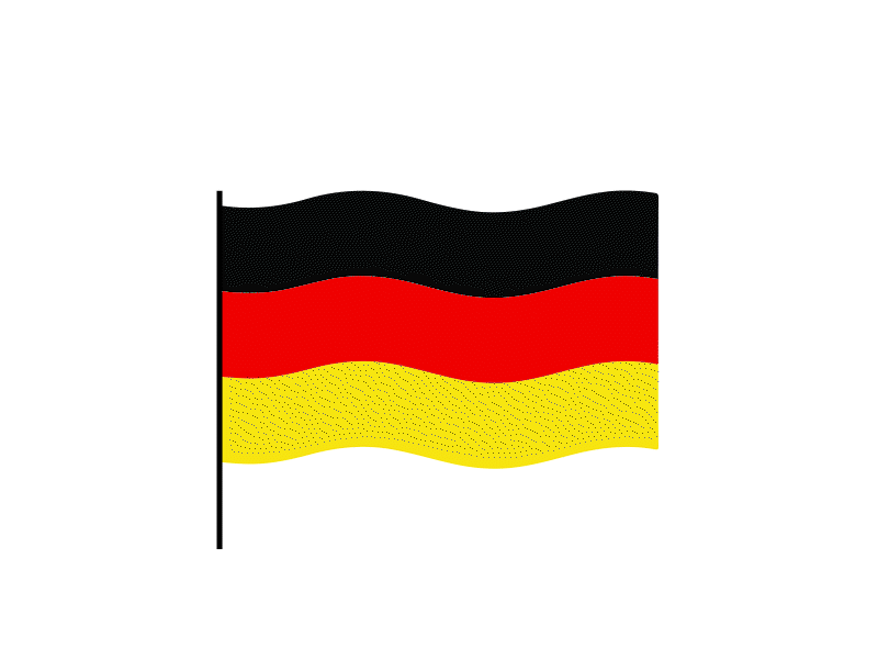 Germany flag Lottie JSON animation animated animation branding custom design flag flat gif graphicsgenisys html5 illustration json logo lottie lottiemotion lottiewebie minimal preloader ui vector