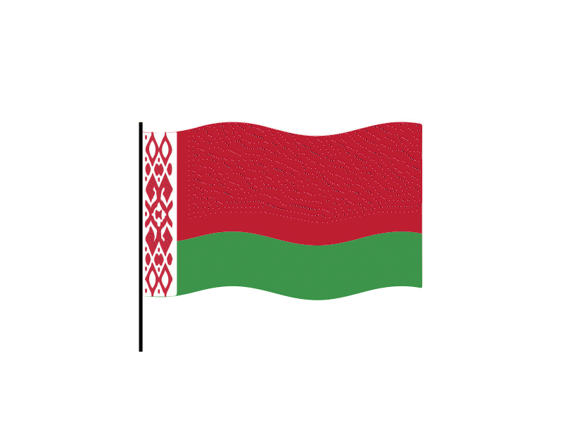 Belarus flag Lottie JSON animation animated animation apps custom design flag gif graphicsgenisys html5 illustration json landingpage lottie lottiemotion lottiewebie vector waving webpage website