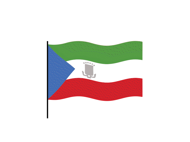 Equatorial Guinea flag Lottie JSON animation animated animation apps custom design flag gif graphicsgenisys html5 illustration json landingpage lottie lottiejson lottiemotion lottiewebie vector waving webpage website