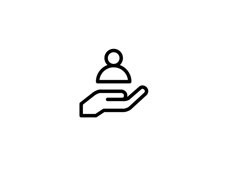 Care icon Lottie JSON animation by lottiefilestore on Dribbble