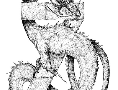 Dragon Z design dragon illustration kostiukart