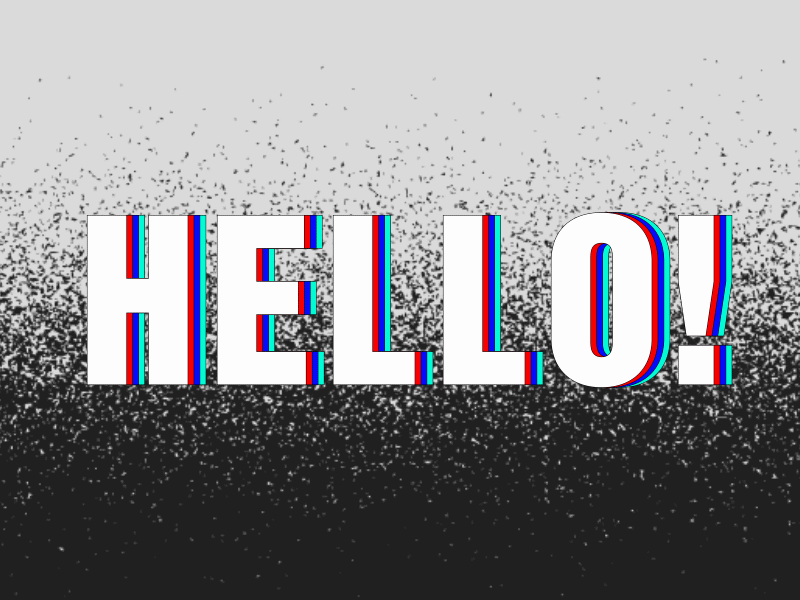 Hello advertisement aftereffects creative design gif illustration motion motiongraphics practice vector vintage