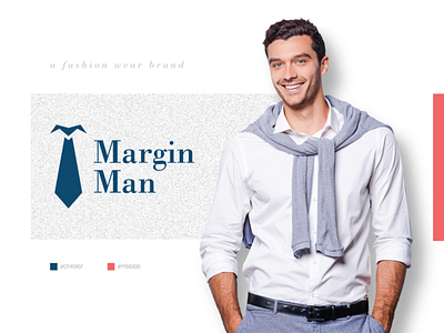 Margin Man bodoni branding classic clean creative creative design creativity design fashion fashion brand icon design logo logo design logodesign minimal style unique