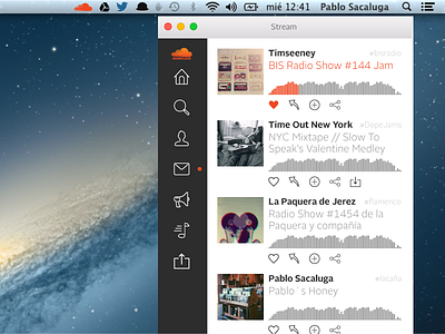 Desktop App Soundcloud Stream app application desktop music soundcloud