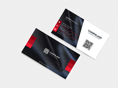 "Charmiland" Business Card adobe photoshop branding business card design graphic design photoshop