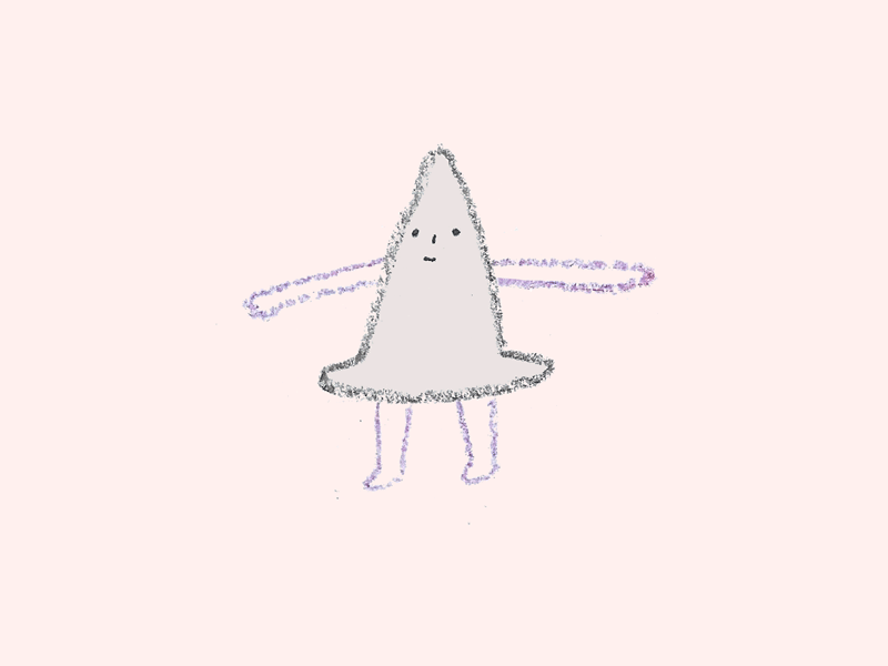 hllwn wknd animation (kind of) crayon dancing shoes gif halloween illustration weekend yeah witch