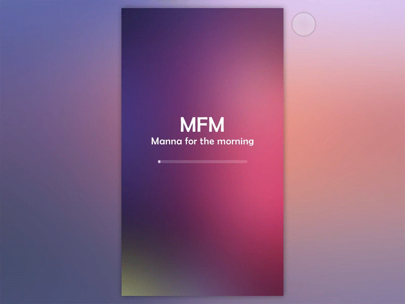 Manna For The Morning app audio bible book gif ios listen manna menu play playlist story