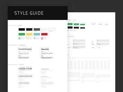 UI Style Guide interface style guide ui