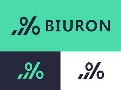 percent / rise / logo design accountant percent rise stock up