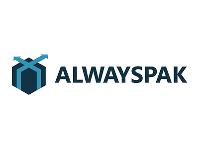 box / send /arrow /way arrow box carry logo design packing path send way