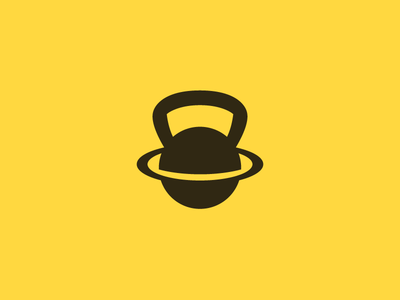Planet | Kettlebell | Logo design