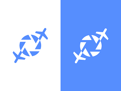 Plane | Camera | Logo design