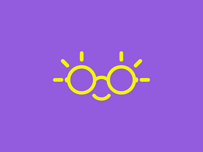 Sun | Glasses | Smile | Logo design brand buy children fun glasses logo mark shop sun