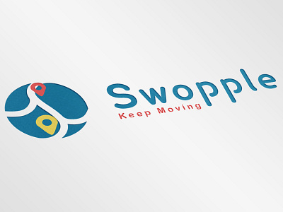 Swopple App - Final Logo app branding design flat icon logo minimal startup vector website