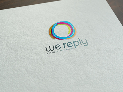 WeReply Brand Logo buisness consultancy consultancy logo icon logo marketing startup vector