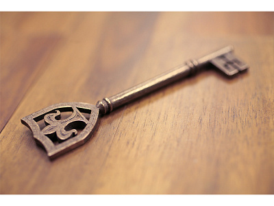 3D printed Key - Knight 3d printed chess design keys metal product design