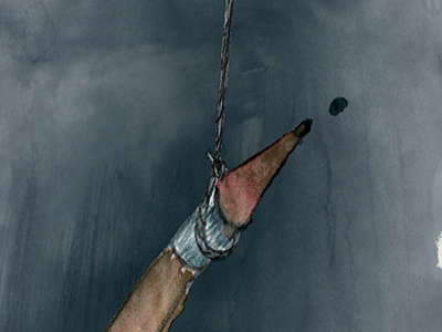 "(Don't) Hang That Pen!" free speech hanging illustration pen power writing