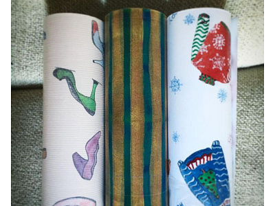 Gift wrapping papers