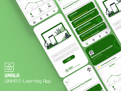 E-Learning App Design Concept app application design application ui design design app e learning ui