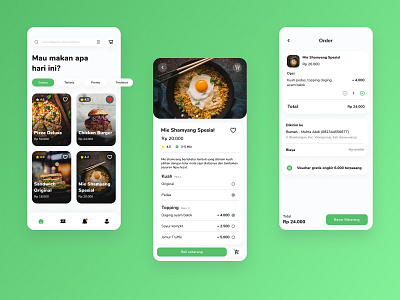 Food Delivery App app app design application ui design app graphic design ui