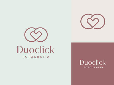 Duoclick - Logo Design Concept branding design logobrand logodesigner logogrid logoinspire logolounge logonew logoplace logosai minimallogo photography logo