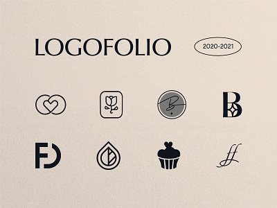 Logofolio 2020-2021 ✒️💖(Logotypes & Marks)