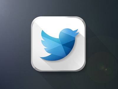 iOS7 Twitter Icon Reimagined