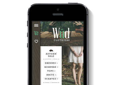Wüd Mobile App UI app digital experience ios mobile phone retail ui user web