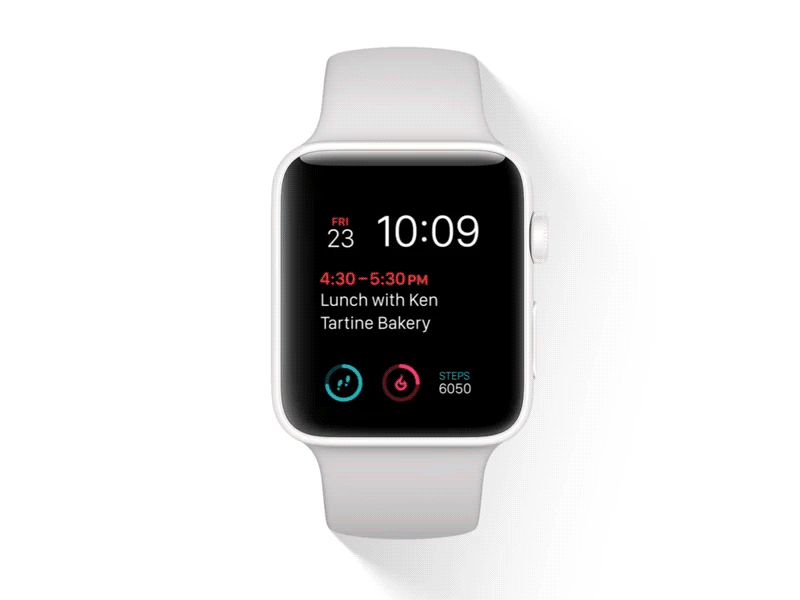 Fitbit For Apple Watch Mockup after effects apple health apple watch design fitbit fitness health iwatch steps ui
