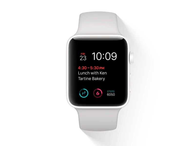 Fitbit For Apple Watch Mockup