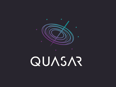 Quasar - Day 1 - Daily Logo Challenge branding design graphic design illustration logo vector