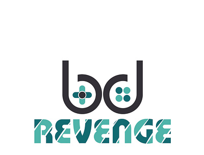 BD revenge Gaming Logo creative logo creative logo design design game logo logo logo design logo designer logos typography logo