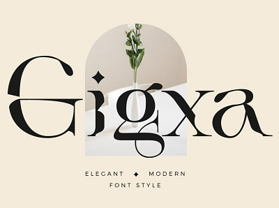 Gigxa - Stylist Chic Serif Ligature calligraphy chic design display elegant font font resources fonts handwriting ligature ligature font logo logos sans serif sans serif font serif stylish stylish font stylist stylistic