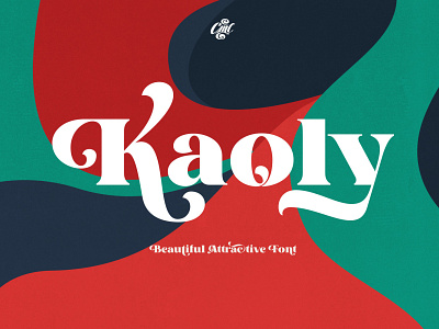 Kaoly Beautiful Attractive Font By Font Resources On Dribbble