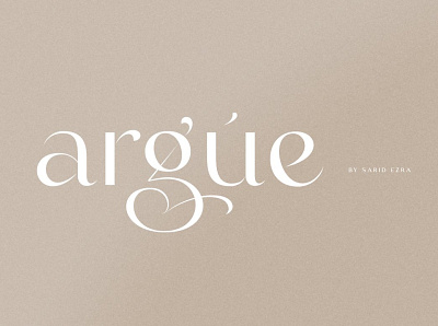 Argue - Stylish Font art calligraphy font calligraphy fonts classy fonts design elegant fonts fashion font font resources lettering logo fonts modern calligraphy modern fonts sans fonts simple fonts strong stylish stylish font stylish fonts typeface