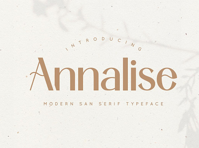 Annalise | San Serif Font calligraphy classy classy fonts design display elegant font font resources fonts handwriting handwritten sans sans serif sans serif font sans serif fonts sans serif typeface serif serif font serif fonts typeface