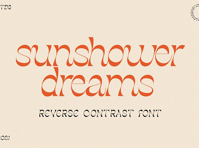 Sunshower Dreams - Exotic Font 70s calligraphy design display dreams elegant exotic exotic font exotic fonts font font resources fonts handwriting lettering letters logo sans serif summer summer font summer fonts