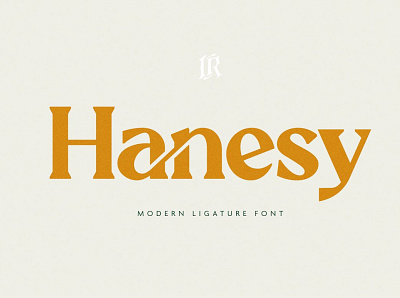 Hanesy - Modern Serif Font calligraphy design display font logo modern modern calligraphy modern fonts modern serif modern serif font retro retro font sans serif sans serif font sans serif fonts serif serif font serif fonts stylish vintage