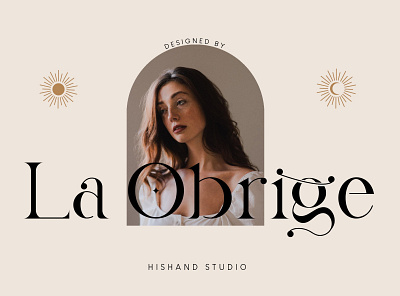 La Obrige Serif Font advertisement calligraphy design display elegant font font resources fonts lettering logo logotype sans serif sans serif font sans serif fonts sans serif typeface serif serif font serif font family serif fonts social media