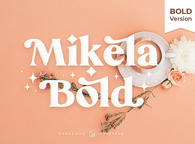 Mikela Bold Font advertising branding classy display display font elegant fashion font fonts lettering logo magazine minimalist modern sans serif serif stylish typeface typography unique