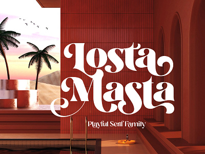 Losta Masta Display Font advertising branding classy display display font elegant fashion fonts lettering logo luxury magazine minimalist modern sans serif serif stylish typeface typography unique