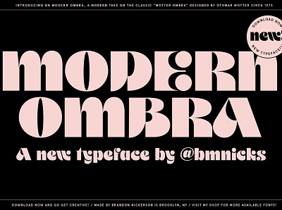 Ombra - Quirky Display Font advertising branding classy display display font elegant fashion fonts lettering logo luxury magazine minimalist modern sans serif serif stylish typeface typography unique