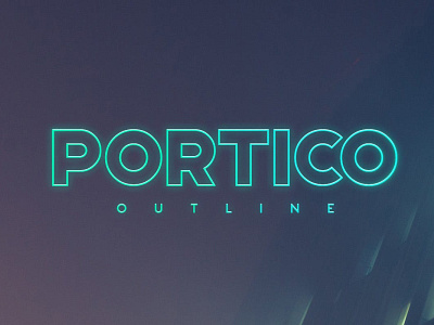 Portico Outline Font advertising branding classy display elegant fashion fonts lettering logo magazine minimalist modern outline outline font outline fonts sans serif serif typeface typography unique