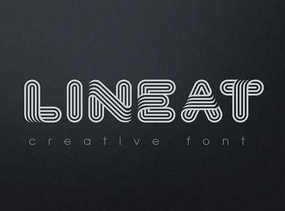 Lineat Creative Font classy elegant fonts lettering line line font line fonts minimalist modern monogram monogram font monogram fonts outline outline font outline fonts sans serif serif typeface typography unique