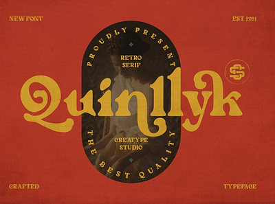 Quinlliyk Retro Serif Font advertising branding classy display display font elegant fashion fonts lettering logo magazine minimalist modern sans serif sans serif font serif stylish typeface typography unique